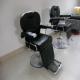 black barber chair , metal armrest barber chair ,traditional barber chair ,salon chair