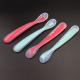 Harmless Oilproof Silicone Rubber Supplies Feeding Spoon BPA Free