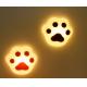 Kingda ABS Silicone Animal Led Night Light cat paw for Decoration