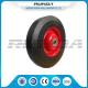 Farm Wagon Solid Rubber Wheels , Metal Rim Solid Rubber Tires For Wheelbarrows