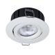 Tiltable 360lm LED Recessed Spot Light Warm White 2800K