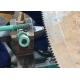 Hot cut circular saw blade teeth repair manual control hardening machine
