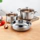 Multi-function Kitchen Cookware Cooking Pot Set Stainless Steel Cookware Sets