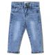 Soft Children Jeans Fabric Denim Pants Trend Jeans Regular Length