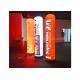Cylinder Type Inflatable Light Tube Colourful 210d Fabric Material SGS Certificated