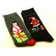 Classic jacquard cartoon christmas patterned design OEM winter cotton socks for women