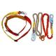 45mm Half Body Construction 100KG Safety Belt Harness