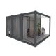 40ft Customized Prefabricated Modular Homes 4 Bedroom Tiny House Prefab Houses Fast Build