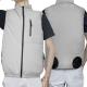 SPF 50+ UV Fan Cooling Vest For Ladies White Ac Cooling Jacket