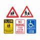 Custom Reflective Traffic Road Safety Sign No Parking Stop Speed Limit Warning