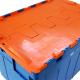 PP 70 liter  Heavy Duty Stackable Plastic Nesting Boxes With Lids Space Saving