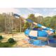 Anti - Static Tube Water Slide Tubes 26X40M Size Environment Friendly Material