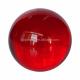 100mm Large Clear Acrylic Sphere Customized Plastic Transparent Red Acrylic Ball