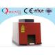CE Jewellery Laser Marking Machine 20 Watt For Gold Silver , Sealed Working Table