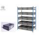 Grey Heavy Duty Storage Containers With Lids 600 X 400 X 230 Racking Shelving Bay