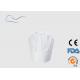 Polypropylene Disposable Chef Hats White / Black Color CE Certification