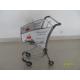 Airport Free Duty Supermarket Shopping Trolley , Grocery Store Shopping Cart With Baby Seat
