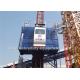 36M / Min Construction Hoist Elevator , Construction Site Elevator Safety Vertical Transporting Equipment