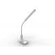 White Usb Powered Desk Light, Touch Control Dimmable Led Office Table Lamp