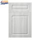 Custom MDF Board Wood Grain PVC Kitchen Cabinet Doors 408*668mm