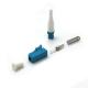 LC/PC Simplex Fiber Patch Cord Connectors High Return Loss With 0.9/2.0/3.0mm Boot