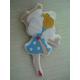 Customized Size Cartoon Character Keychains With Bright Color YDPK-012