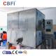 Air Cooling Ice Cube Machine with R22/ R404A Refrigerant and Stainless Steel Material
