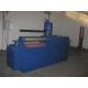 Universal 2 Roll Plate Bending Machine Hydraulic Plate Rolling Machine Blue