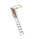 Anti Slip Feet Home Aluminium Loft Ladder , Collapsible Telescopic Attic Ladder