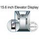 18.5 Elevator Vertical Wifi Digital Signage / LCD Advertising Player Slim Monitor 1080p