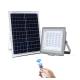 2700K 200W Remote Controlled Solar Floodlight Led 3400lm 120 Degree Lux