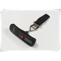 Black Travel Bag Weighing Scales Units KG / G / LB / OZ With Polyester Belt