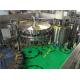 SUS304 Glass Bottling Equipment Lubricated Regularly 3 In 1 Rising Filling Seaming