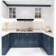 150cm Navy Blue  Modern Contemporary Kitchen Cabinets With Tall Cabinets