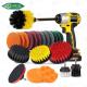 22 Pcs 310g Electric Drill Cleaning Brush for Bathroom Surfaces Tub Tile And Grout