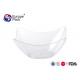 79ml Special Shape Disposable Clear Plastic Bowls For Weding / Picnic