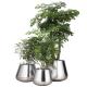 Diameter 55 65 70cm Cone Stainless Steel Planter Indoor Decorate