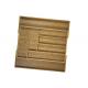 Kitchen Utensil Drawer 	Bamboo Storage Organizer Utensil Caddy Custom Shape
