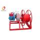 HONDA Gasoline Gas Engine Powered Winch , Cable Pulling Winch In Red Color
