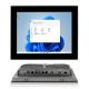 Wall Mount Industrial Touch Screen PC J6412 3*LAN Embedded AIO Front IP65