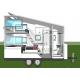 Fireproof Material Prefab Mobile Homes , Premade Mobile Homes 50 Years Lifetime