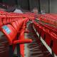 Fixed Plastic Sports Stadium Seats Anti Aging Vertical Installation Type