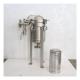 Liquid/Oil/Wine/Beer/Honey/Syrup/Paint Filtration Machine Stainless Steel Multi Bag Filter Housing