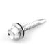 Ruspert Finish Stainless Steel Hex Head Bimetallic Roof Screw Ss316 Self Drilling Screw With Epdm Washer For Roofing