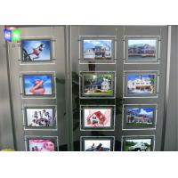 LED Light Pockets Poster Frame Light Box Illuminated Window Displays Two Sided