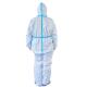 Antibacterial Isolation Protective Clothing With Tie / Magic Stick On Back