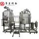 PLC 500L Micro Beer Brewing Equipment For Restaurant