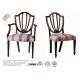Antique Style Soft Velvet Fabric Hotel Dining Chairs for Modern Restaurant