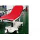 Hydraulic Luxurious Emergency Patient Trolley 4 Pcs 6 Inch Central Locking Castors