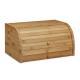 Yellow 3 Layer Bamboo Bread Box With Adjustable Shelf